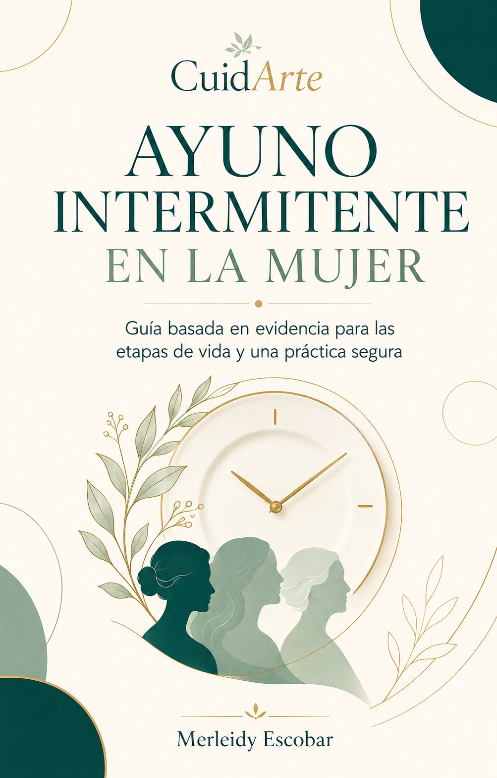 Portada del e-book Ayuno intermitente en la mujer