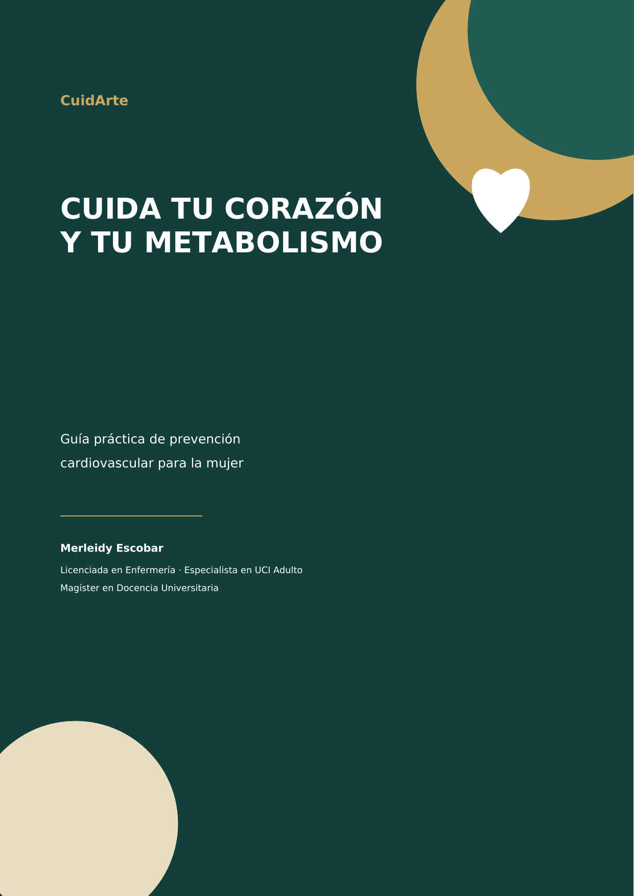 Portada del e-book Cuida tu corazón y tu metabolismo